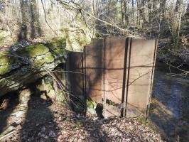 Ligne Maginot - GRAFENWEIHER Centre (Barrage 06) - (Inondation défensive) - Un deuxième seuil en avant de la casemate de Grafenweiher Est
