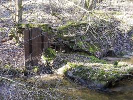 Ligne Maginot - GRAFENWEIHER Centre (Barrage 06) - (Inondation défensive) - Un deuxième seuil en avant de la casemate de Grafenweiher Est