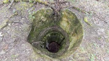 Ligne Maginot - FREUDENBERG - (Observatoire d'artillerie) - Emplacement de la cloche GFM ferraillée