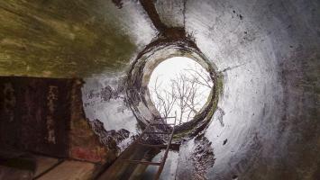 Ligne Maginot - FREUDENBERG - (Observatoire d'artillerie) - Puits de la cloche GFM