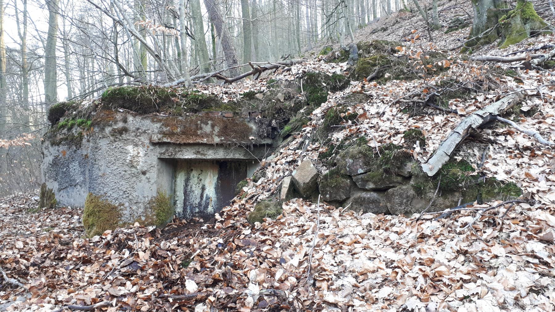 Ligne Maginot - C9 - SAEGEMUHLE - (Blockhaus pour canon) - Le créneau antichar