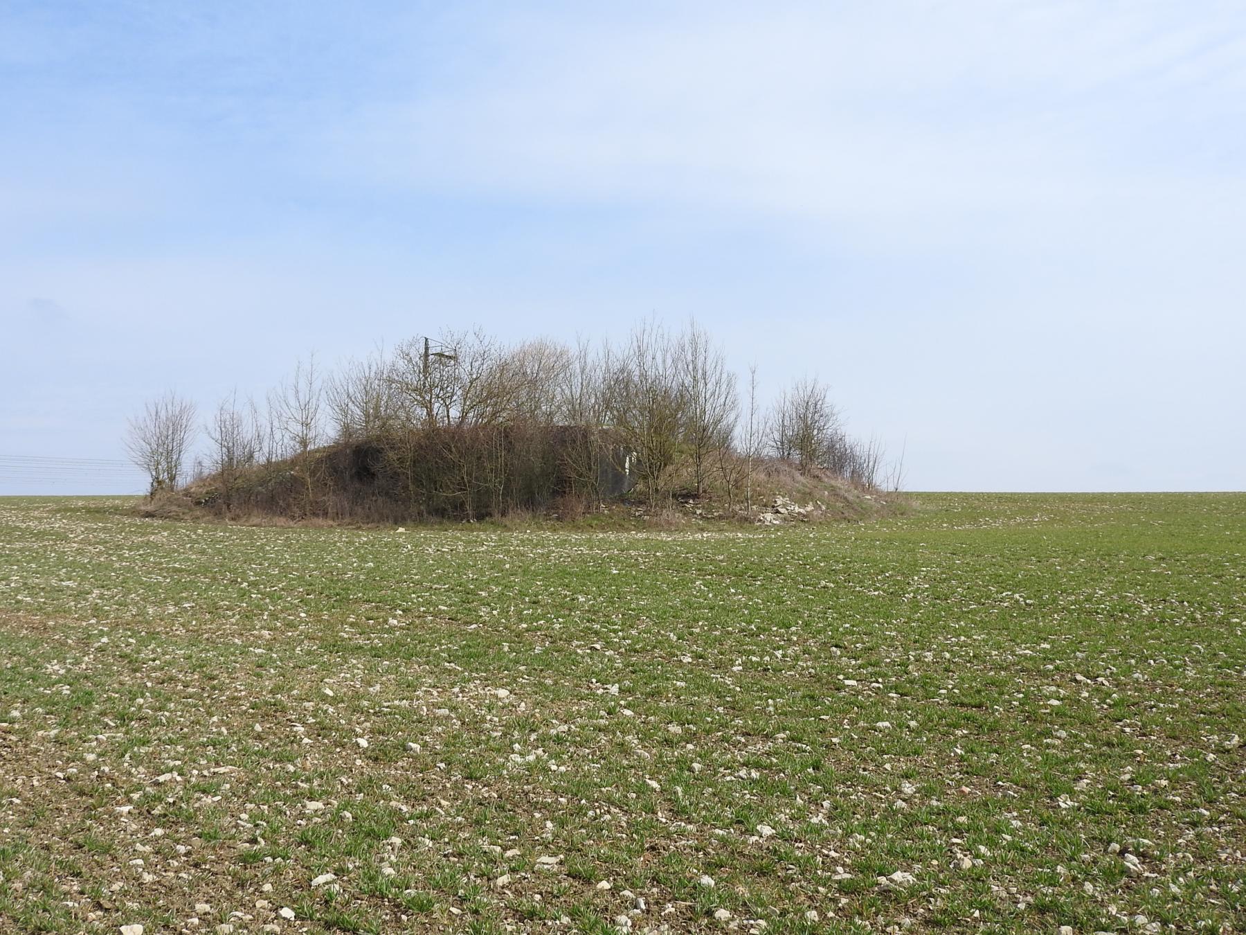 Ligne Maginot - AB25 - (Blockhaus pour canon) - Le blockhaus