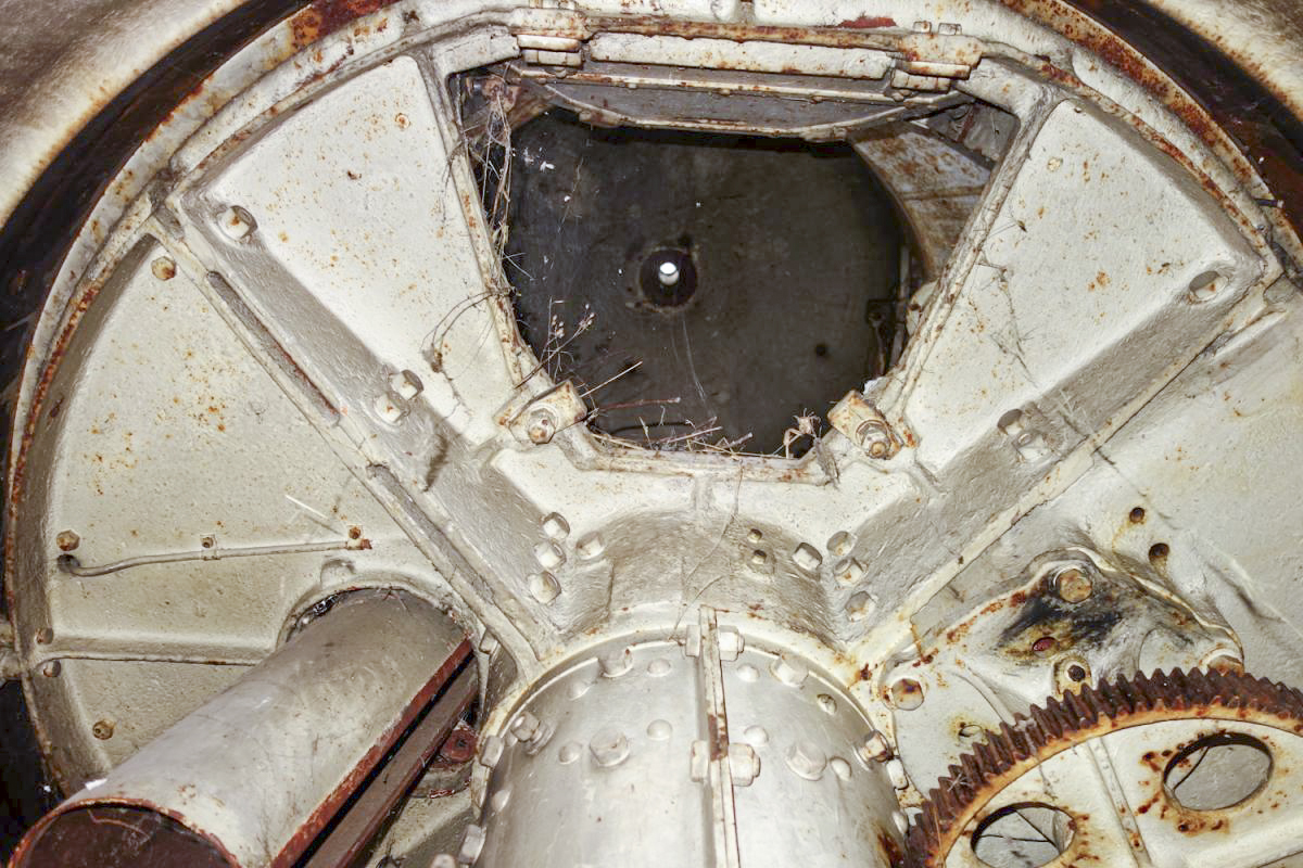 Ligne Maginot - ACHEN NORD - (Casemate d'infanterie) - Intérieur de la cloche AM