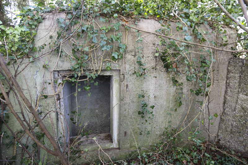 Ligne Maginot - 18 - MOULIN DE LA WANTZENAU - (Blockhaus pour arme infanterie) - L'entrée du blockhaus