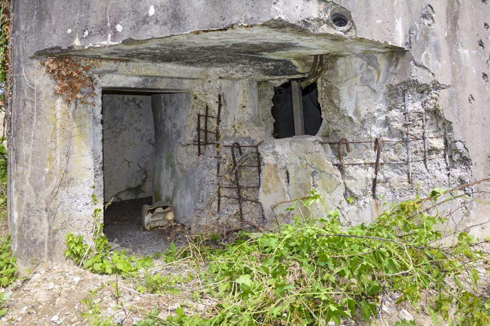 Ligne Maginot - WIDSAL SUD - (Blockhaus pour arme infanterie) - Détail entrée