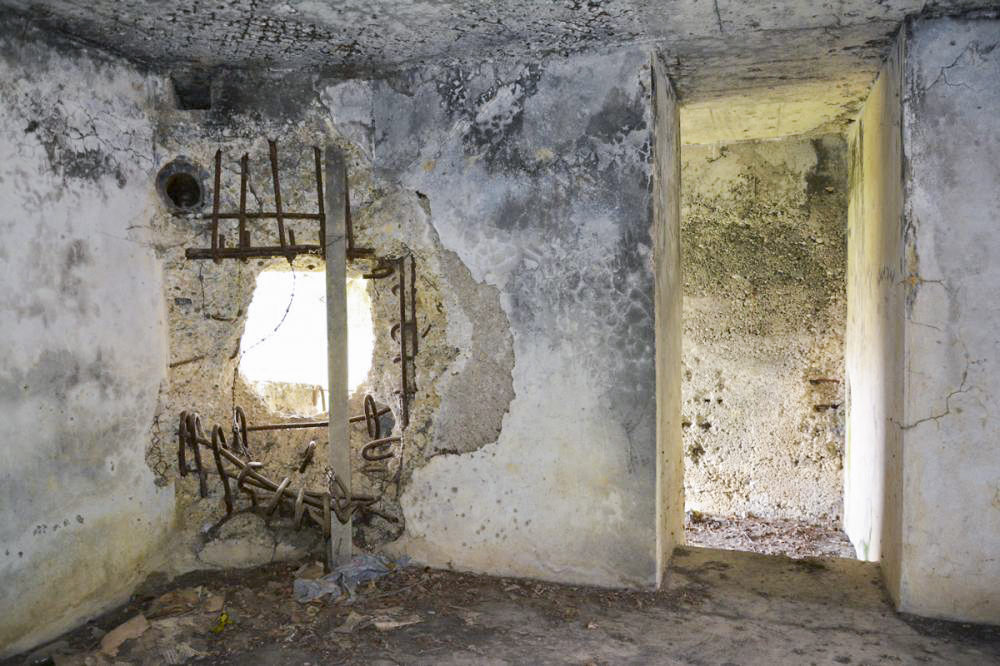 Ligne Maginot - WIDSAL SUD - (Blockhaus pour arme infanterie) - Entrée et créneau sud ouest