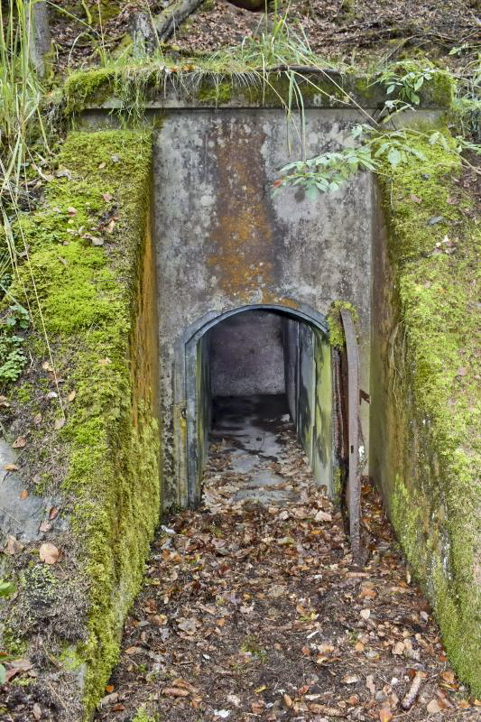 Ligne Maginot - 2Q2 - ERBSENBERG - (DMP - Dispositif de Mine Permanent) - Entrée du fourneaux de mine