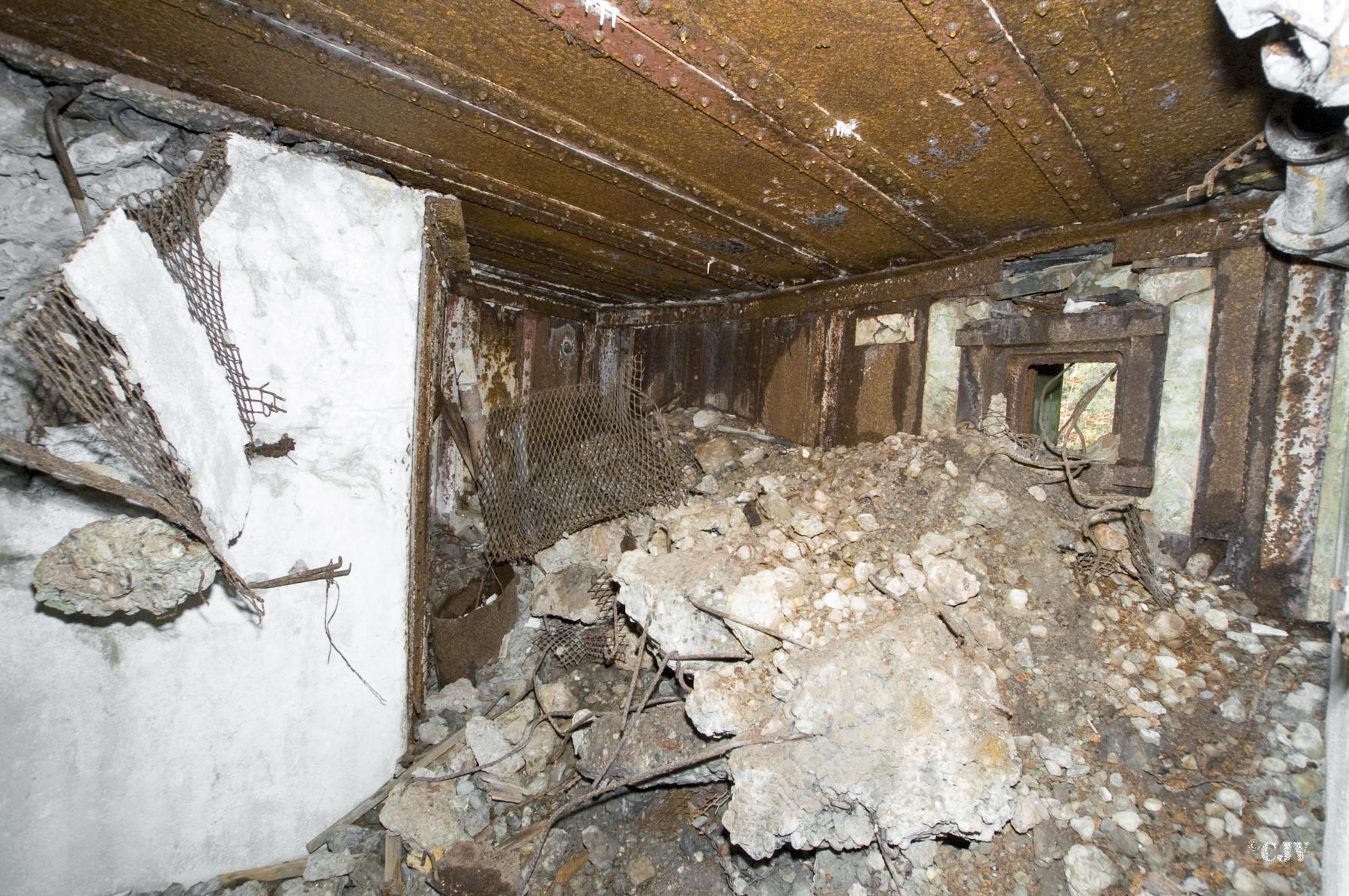 Ligne Maginot - Casemate de l'ALTZINSEL - L’intérieur