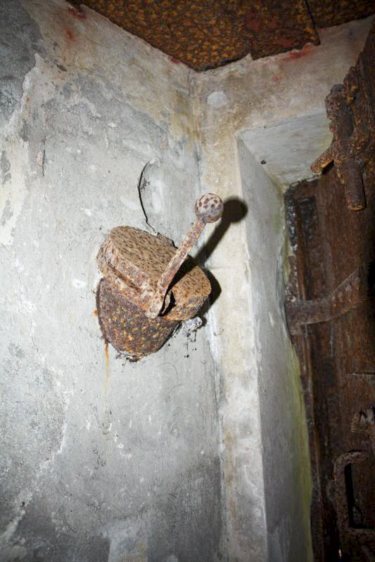 Ligne Maginot - ERLENMOOS Nord (Avant Poste) (Blockhaus pour arme infanterie) - Détail sur goulotte lance grenade