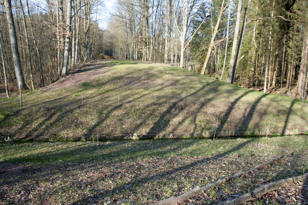 Ligne Maginot - GRAFENWEIHER Centre (Barrage 06) (Inondation défensive) - Etat après les travaux de 2014