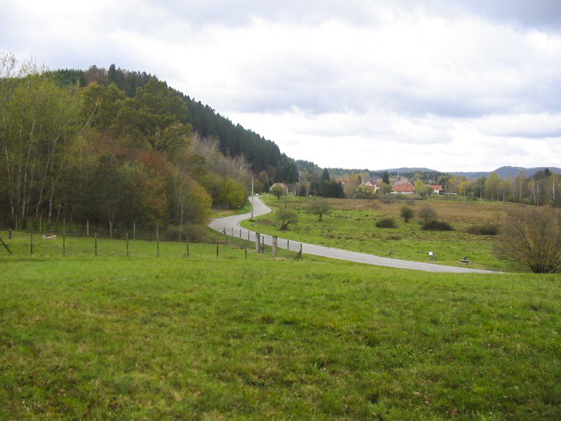 Ligne Maginot - Blockhaus HEILLINGEN DELL - Le champ de tir du blockhaus