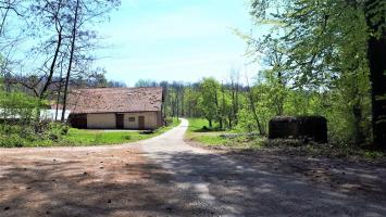 Ligne Maginot - FM32 - NONNENHARDT MAISON FORESTIERE 1 - (Blockhaus pour arme infanterie) - Le blockhaus au carrefour entre la route de Nonnenhardt et le chemin forestier du Trautbach