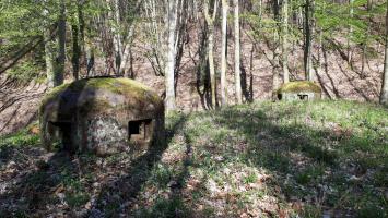 Ligne Maginot - TRAUTBACH OUEST - (Blockhaus pour arme infanterie) - Cloches GFM