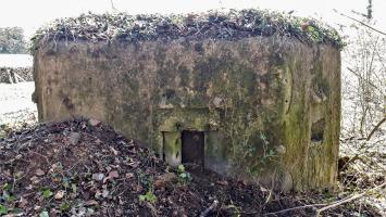 Ligne Maginot - FM32 - NONNENHARDT MAISON FORESTIERE 1 - (Blockhaus pour arme infanterie) - Créneau latéral gauche