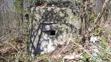 Ligne Maginot - FM32 - NONNENHARDT MAISON FORESTIERE 1 - (Blockhaus pour arme infanterie) - Créneau arrière droit