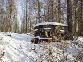 Ligne Maginot - FM33 - NONNENHARDT CENTRE 3 - (Blockhaus pour arme infanterie) - Vue coté gauche