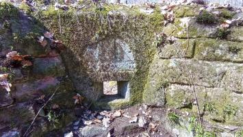 Ligne Maginot - FM46 - NONNENHARDT CENTRE 5 - (Blockhaus pour arme infanterie) - Détail du créneau frontal
