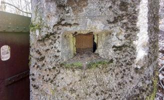 Ligne Maginot - FM76 - GUNSTHAL 1 - (Blockhaus pour arme infanterie) - Détail du créneau droit