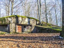 Ligne Maginot - NONNENHARDT N°2 - (Blockhaus pour arme infanterie) - Vue générale vers l'entrée