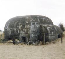 Ligne Maginot - B6 - Les DUNES 6 (Blockhaus pour arme infanterie) - L'environnement a un peu changé, depuis la prise de vue...