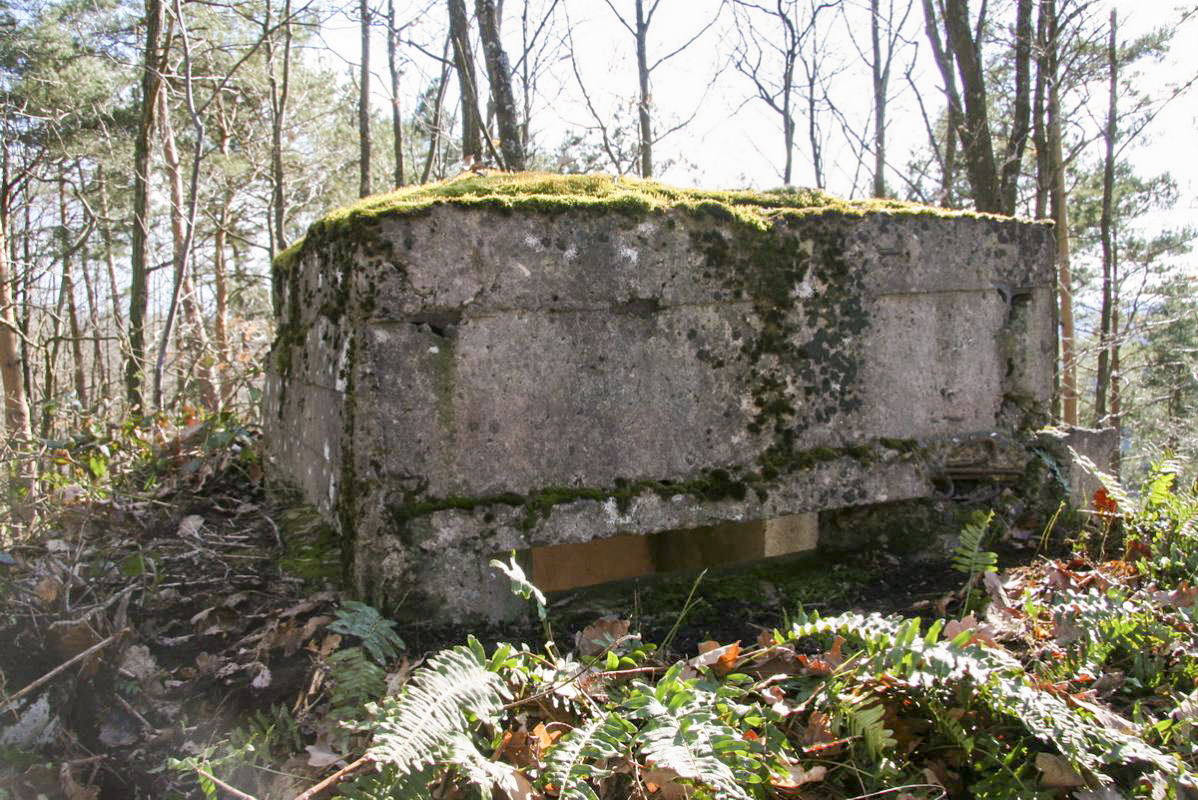 Ligne Maginot - ROTHENBERG (Observatoire d'infanterie) - Créneau Nord