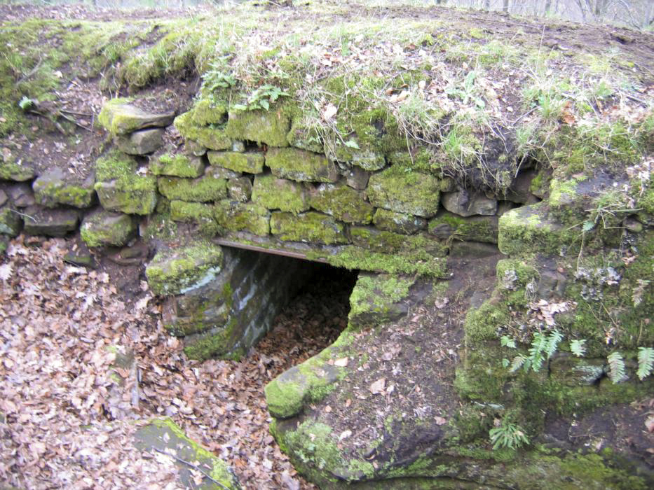 Ligne Maginot - ROTHENBOURG CHATEAU (Observatoire d'infanterie) - Entrée du blockhaus mitrailleuse