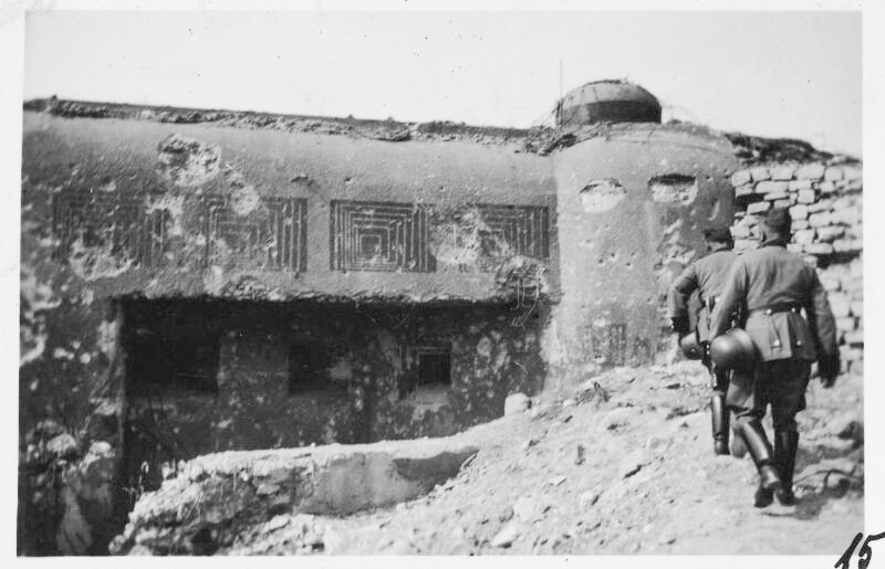 Ligne Maginot - SCHOENENBOURG - (Ouvrage d'artillerie) - Le bloc 6 après les combats