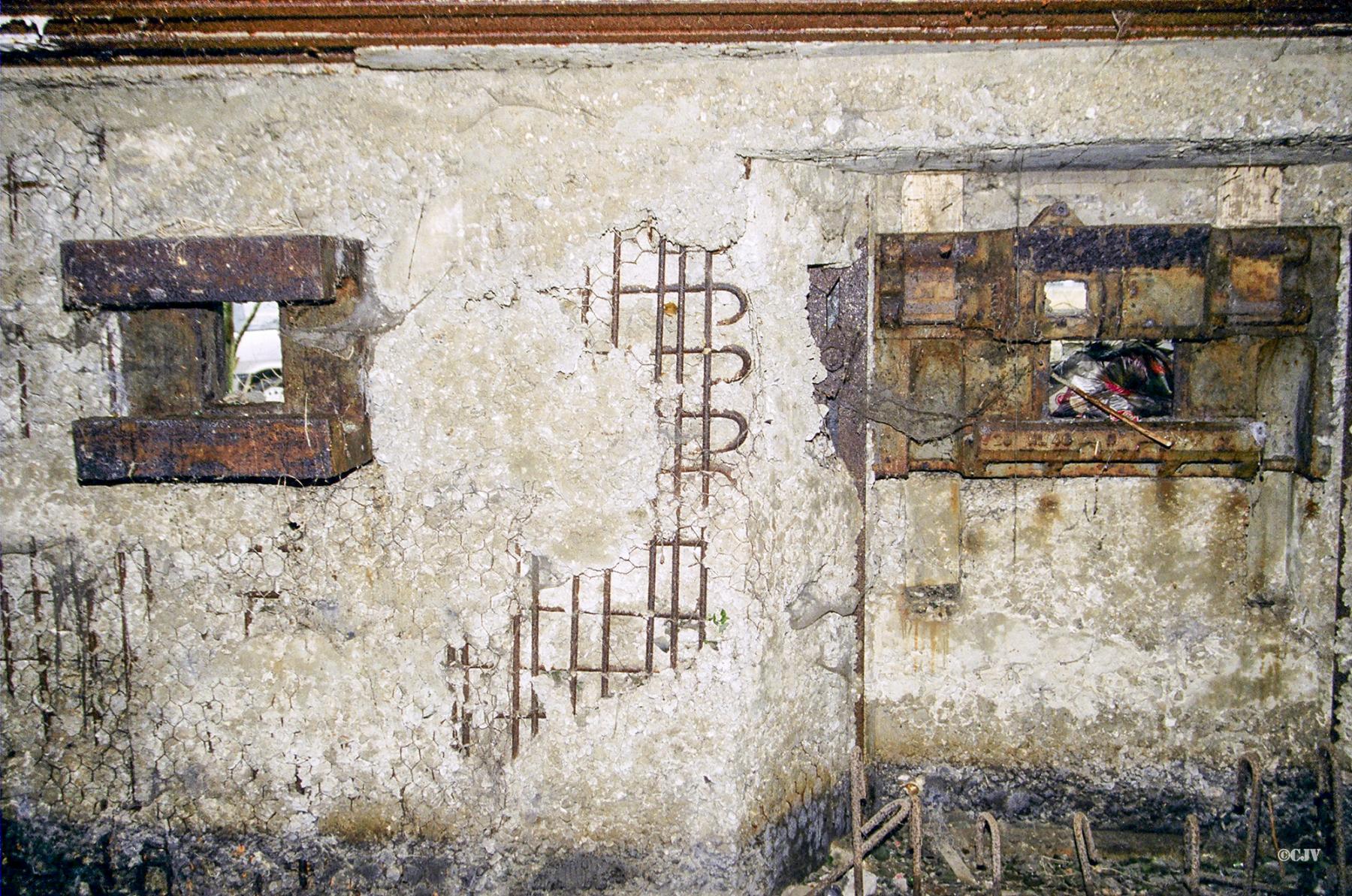 Ligne Maginot - A1 - TROIS ROIS (Blockhaus pour canon) - Trémies Condé et Pamart Lemaigre