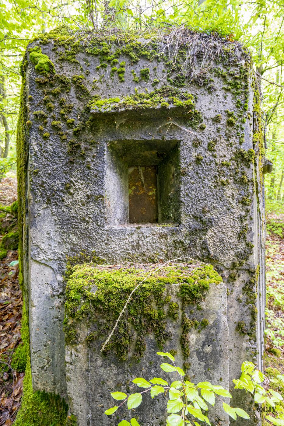 Ligne Maginot - FM45 - NONNENHARDT CENTRE 2 - (Blockhaus pour arme infanterie) - Créneau frontal