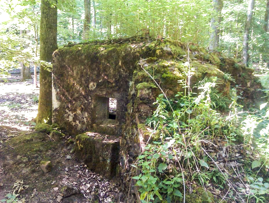 Ligne Maginot - FM46 - NONNENHARDT CENTRE 5 - (Blockhaus pour arme infanterie) - Créneau latéral droit