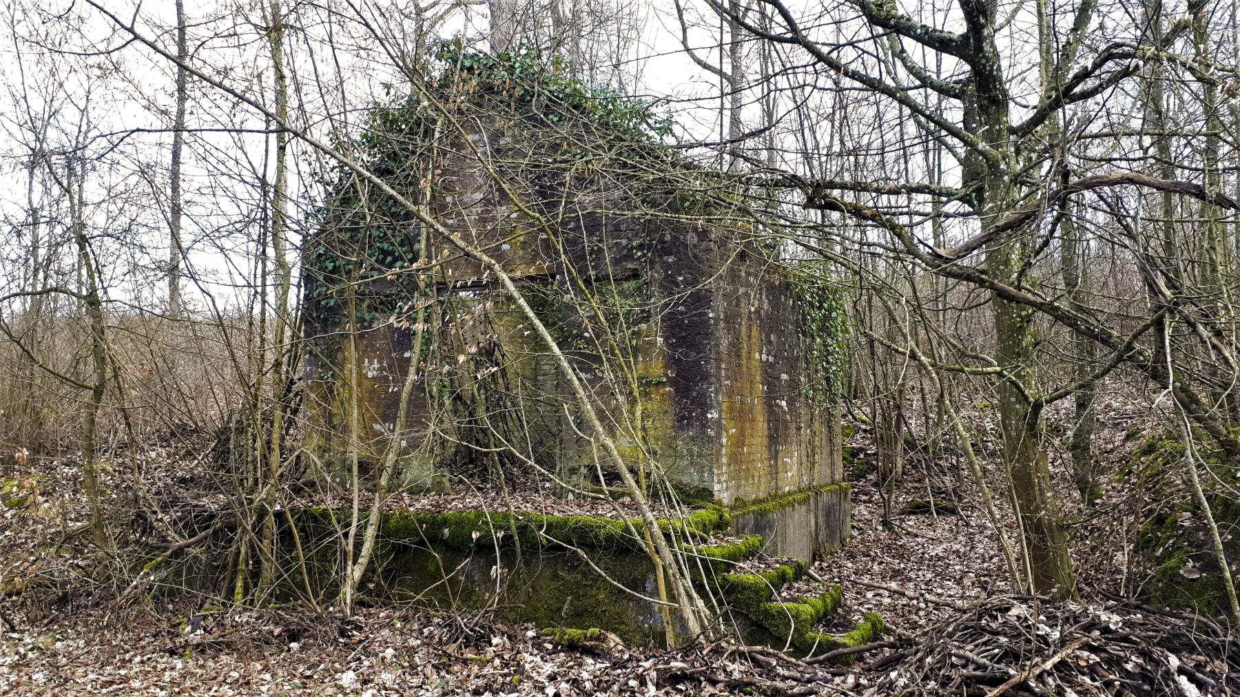 Ligne Maginot - FROESCHWILLER - (Dépôt de Munitions) - Bâtiment de stockage des munitions