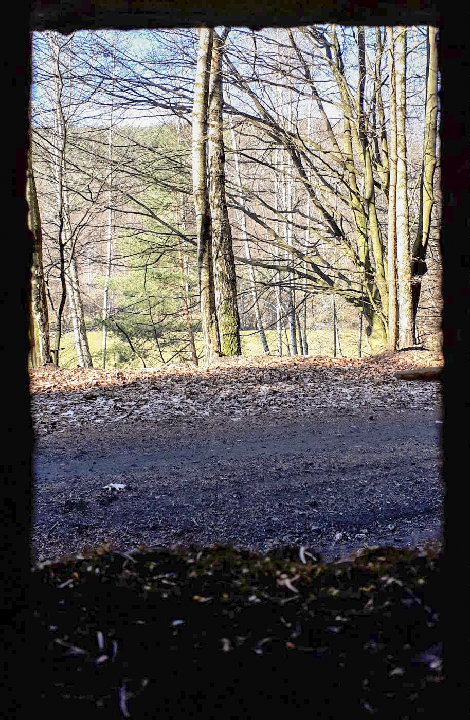 Ligne Maginot - M14 - GUNSTHAL 2 - (Blockhaus pour arme infanterie) - Vue depuis le créneau droit