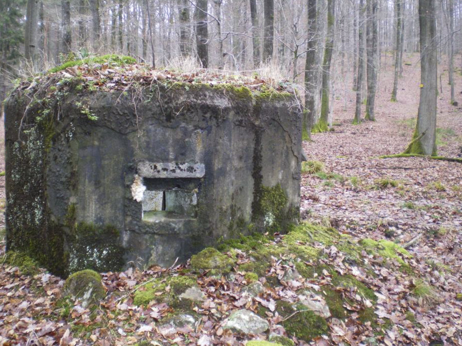 Ligne Maginot - Blockhaus GUNSTHAL 4 - Créneau arrière droit