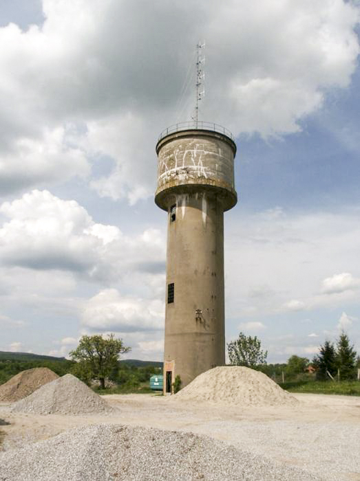 Ligne Maginot - LANGENSOULTZBACH - (Camp de sureté) - Le château d'eau destiné à alimentation du camp et des cités
