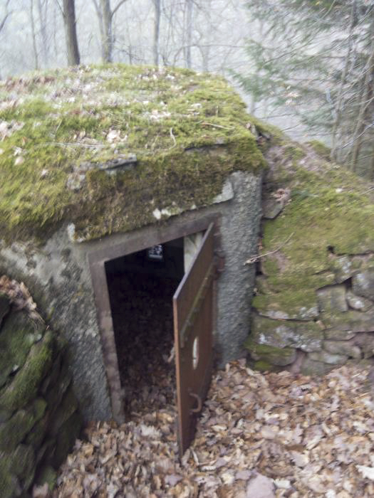 Ligne Maginot - FM35 - NONNENHARDT OUEST 1 - (Blockhaus pour arme infanterie) - L'entrée