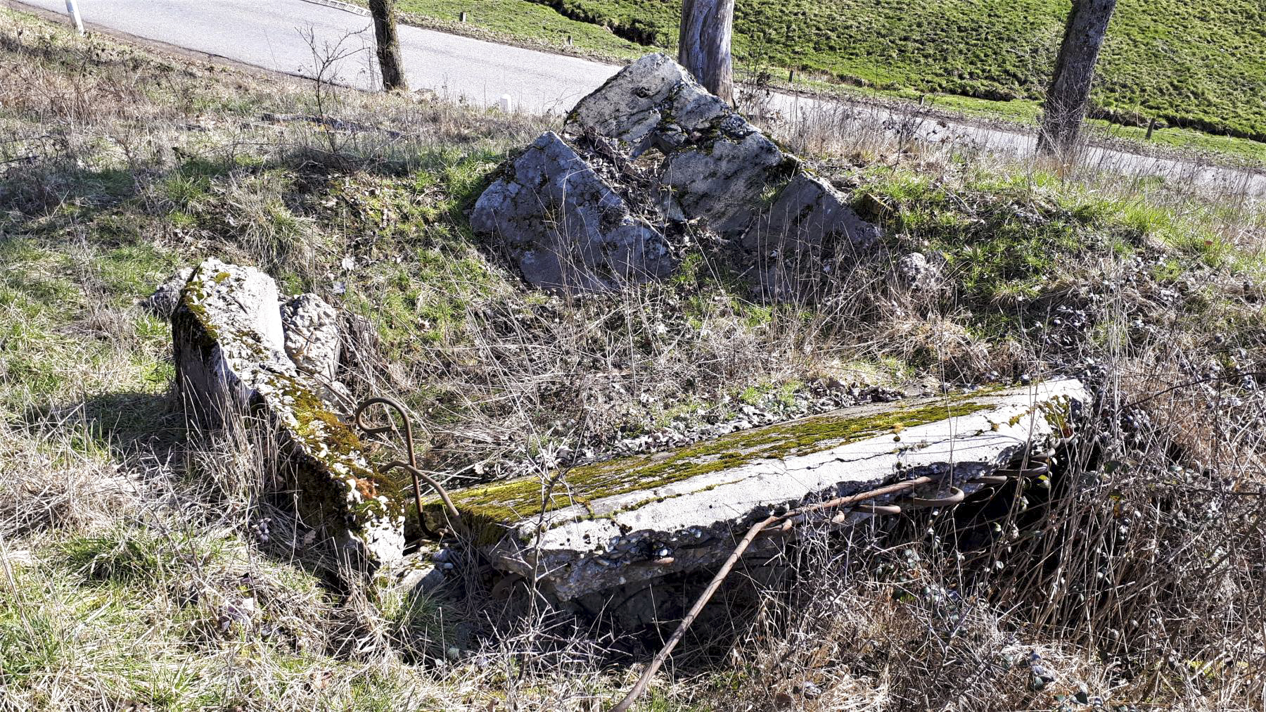 Ligne Maginot - FM86 - WELSCHHOF SUD OUEST - (Blockhaus pour arme infanterie) - Les ruines du bloc