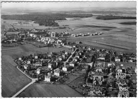 Ligne Maginot - ANGEVILLERS (CITéS) - (Cité Cadres) - Vue aérienne années 50