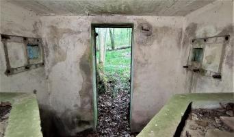 Ligne Maginot - FM27 - TRAUTBACH 3 - (Blockhaus pour arme infanterie) - Entrée et créneaux Latéraux 