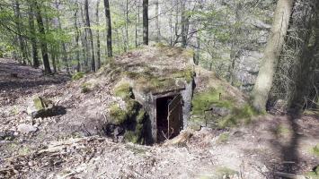 Ligne Maginot - FM35 - NONNENHARDT OUEST 1 - (Blockhaus pour arme infanterie) - L'entrée