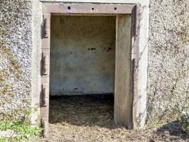 Ligne Maginot - B170 - VLENINKHOF EST - (Blockhaus pour canon) - Aucune trace de créneau FM n'a été constatée. Peut-être était-il intégré à la porte