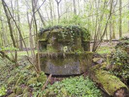 Ligne Maginot - FM27 - TRAUTBACH 3 - (Blockhaus pour arme infanterie) - Les créneaux frontaux