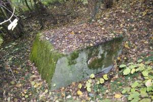 Ligne Maginot - LANGENHAEUSER 2 - (Blockhaus pour arme infanterie) - L'entrée coté colline et vue de dessus