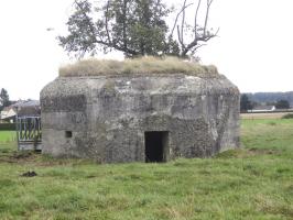 Ligne Maginot - BEF 691 - GAUQUIER Est (Blockhaus pour arme infanterie) - Vue prise de la rue de Beaulieu.