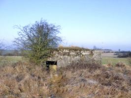 Ligne Maginot - GUCKENBERG 1 - (Blockhaus pour canon) - Façade arrière