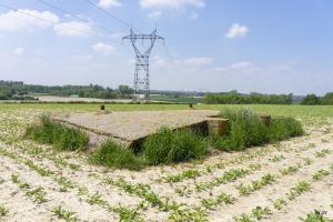 Ligne Maginot - BEF 721 - LE MOULIN à L'HUILE - (Blockhaus pour arme infanterie) - L'arrière du blockhaus