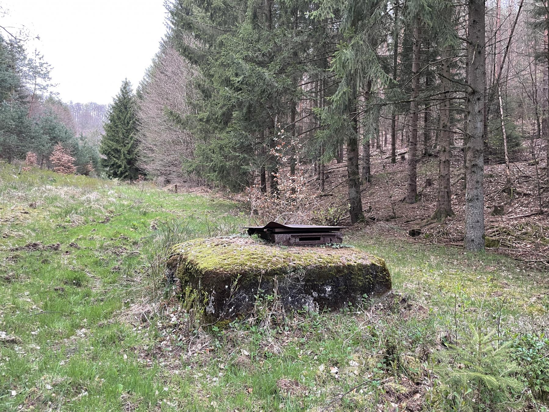 Ligne Maginot - UX1 - (Chambre de coupure) - La chambre de coupure de taille réduite (type E ou F)