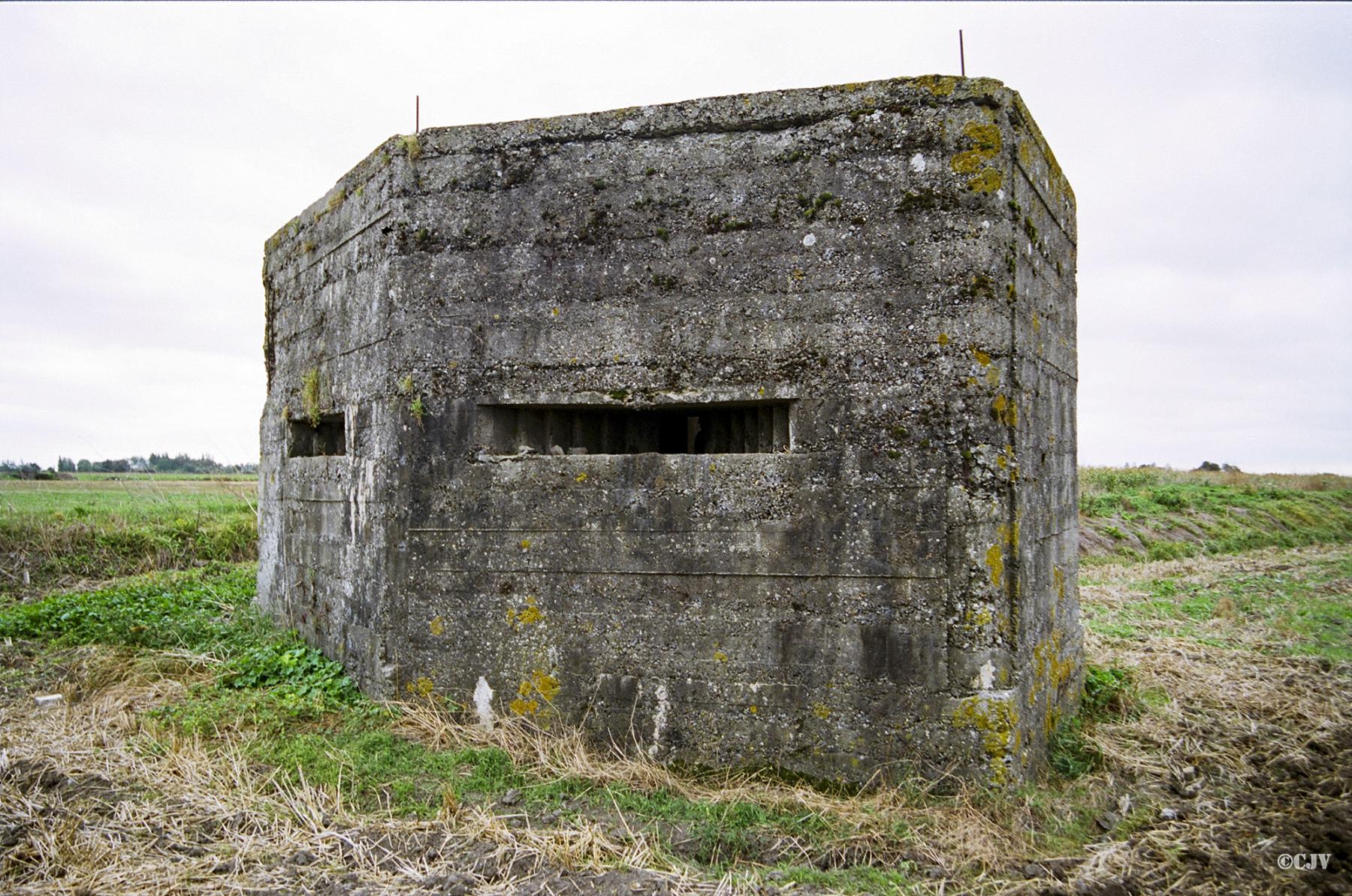 Ligne Maginot - B55 - Les GRANDES MOERES (Blockhaus pour arme infanterie) - 