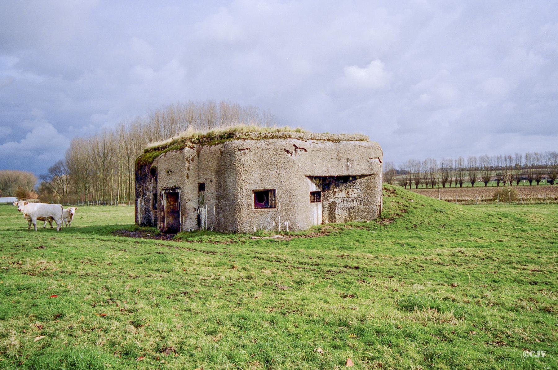 Ligne Maginot - B316 - NOYELLE (Blockhaus pour canon) - 