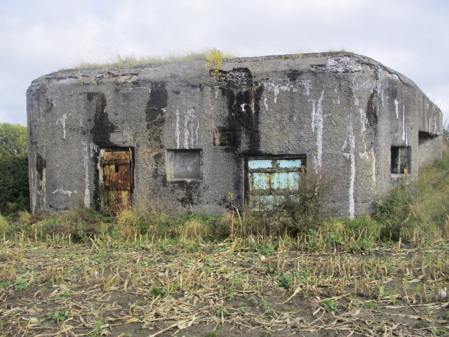 Ligne Maginot - B334 - LA PLAINE NORD - (Blockhaus pour canon) - Les ouvertures sont obstruées.