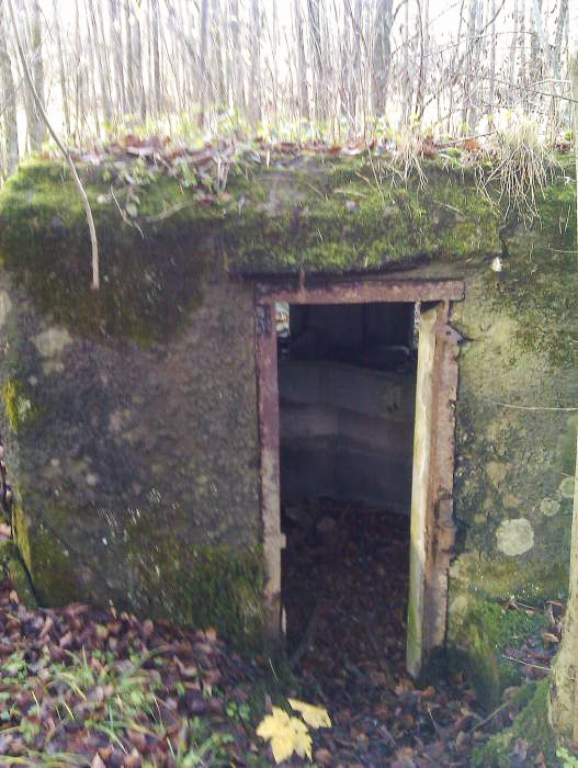 Ligne Maginot - FM27 - TRAUTBACH 3 - (Blockhaus pour arme infanterie) - L'entrée